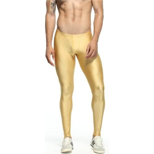 Men Sweeatpants Elastic Compression Leggings Running Tights Skinny long Sport Pants Jogger Fitness Gym Workout Pant Sportswear