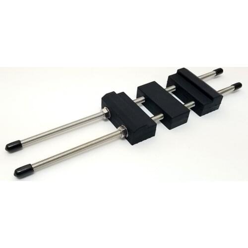 Upgraded version of 304 stainless steel whetstone shelf adjustable sliding size non-slip silicone