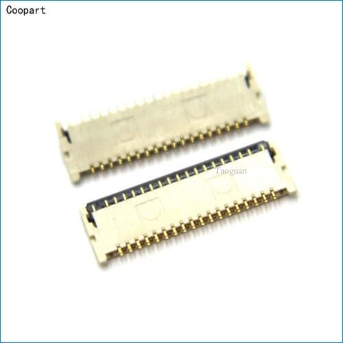 2pcs/lot Coopart New LCD display FPC Connector Port Plug replacement for Samsung Galaxy Tab A 10.1 SM-T580 T580 T585 T587 35PIN