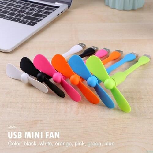 Laptop USB mini LED Fan, USB Fan Flexible Portable Mini Fan For Power Bank & Notebook & Computer Summer Gadgets ,mini fan USB
