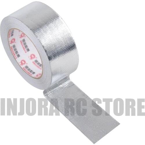 1PCS Silver RC Crawler Aluminium Foil Tape 25*5cm for TRAXXAS TRX4 D90 Axial SCX10 90046 Tamiya HSP