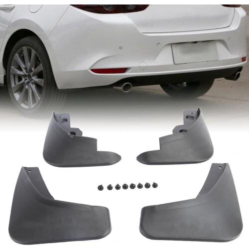 4Pcs LB-SY-513 Car Fenders Wear-resistant Mud Flaps Mudguards Splash Guards for Mazda 3 Accessories