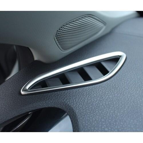 Lsrtw2017 Car Center Console Dashboard Air Vent Outlet Frame Trim Cover for Mg Mg6 2018 2019 2020 Interior Accessories Styling