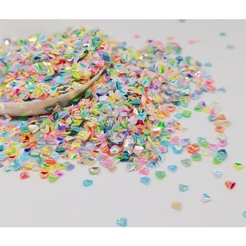 10g 3d Diamond Shaped Glitter Sequins For Crafts Diy Loose Sequins Decoration Paillette Scrapbooking Nail Art Sequin