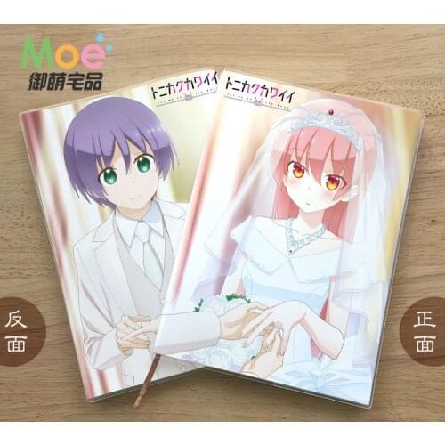 Anime Fly Me To The Moon Figure Student Writing Paper Notebook Delicate Eye Protection Notepad Diary Memo Gift