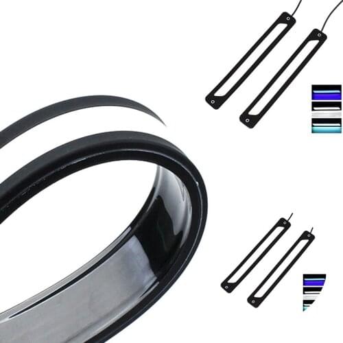 Side Light Brake Lamp License Parking Plate Power Backup Running Black