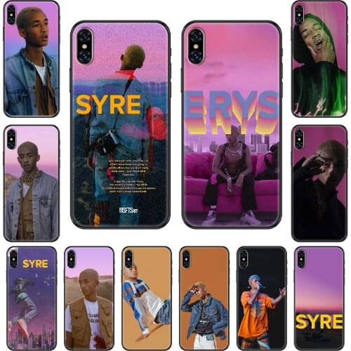 Singer Jaden Smith Phone case For iphone 4 4s 5 5S SE 5C 6 6S 7 8 plus X XS XR 11 PRO MAX 2020 black painting shell soft