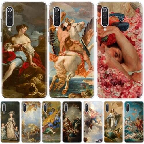 The Creation of Adam Art Phone Case For Xiaomi Mi Note 10 11 9 8 10T 9T CC9 A1 A2 A3 Poco F1 X3 F2 Pro Lite 5X 6X Cover Coque