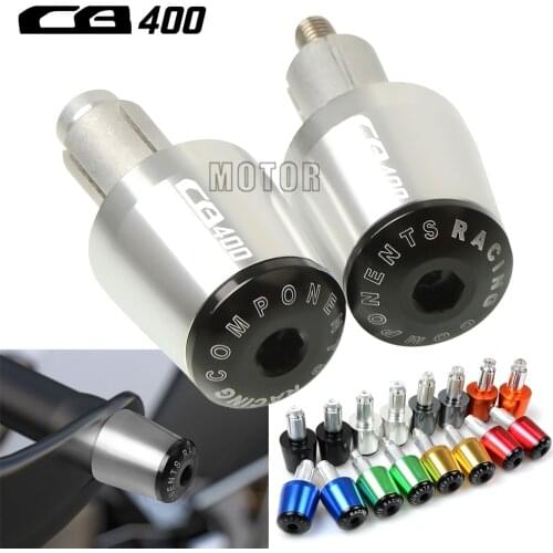 For Honda CB-1/CB400F 89-91 CB400/CB400SF/VTEC 92-98 Motorcycle 7/8"22mm Handlebar Grips Cap Hand Bar Ends Handle Plugs Slider