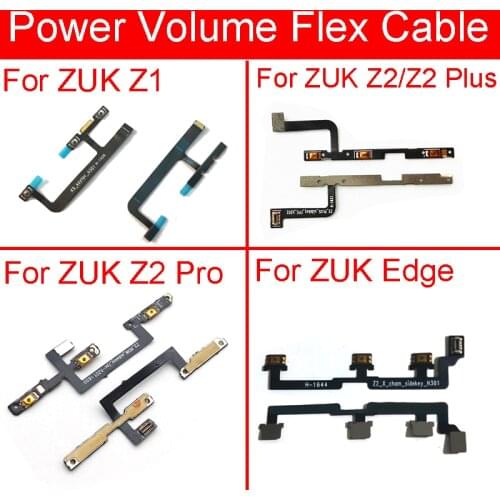 Power Volume Side Button Flex Cable For Lenovo Zuk Edge Z2151 Z2-X/ZUK Z1 Z1221 Z2 Pro Plus Power Volume Key Control Flex Ribbon