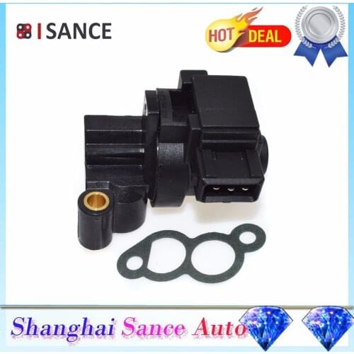 ISANCE Idle Air Speed Control Valve IACV 35150-33010 35150-33001 For Hyundai Santa Fe Tucson Tiburon Sonata Kia Sportage Optima