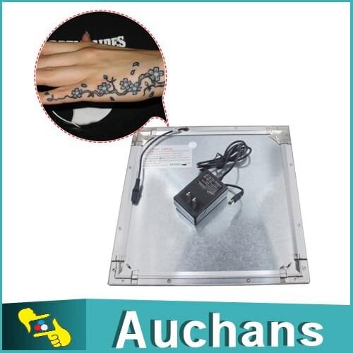 Square Plate Tracing Table Pad LED Tattoo Light Box Stencil Board Tattoo Supply