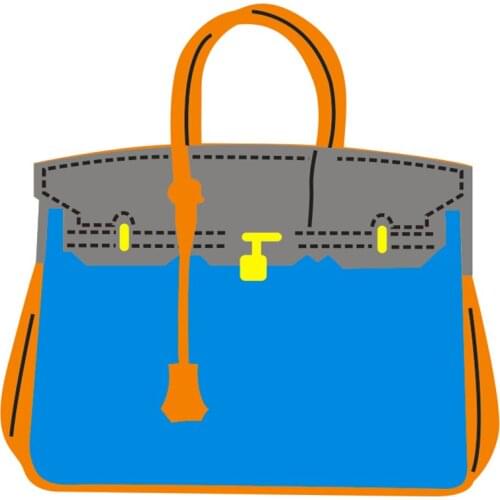 Metal handbag paper die cutting dies for Scrapbooking/DIY Easter wedding Halloween Easter card