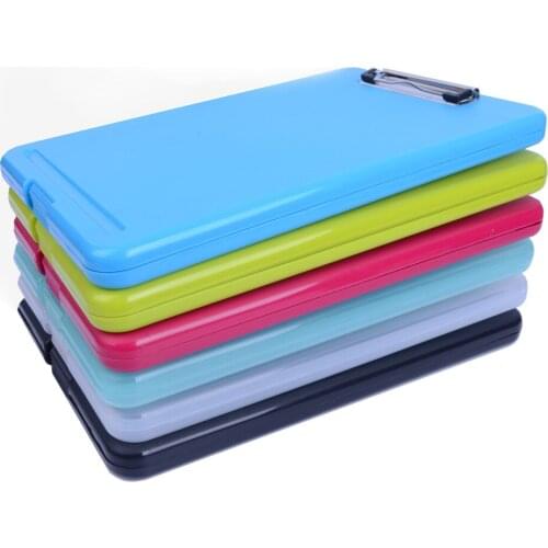 Multifunctional Big Capacity A4 Wordpad Document Organizer Box Clipboard File Folder Briefcase Case Study Work Stationery