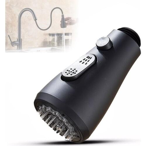 Free Shipping Spare Kitchen Faucet Sprayer Head Nozzle Kitchen sink with 2 Spray patterns with Shut Off Knob Kitchen Spout