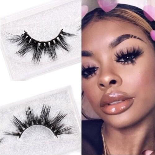 SOQOZ Mink Eyelashes Thick Criss-Cross 3D Mink Lashes Cruelty Free False Eyelashes High Volume Lashes Dramatic Eyelashes Makeup