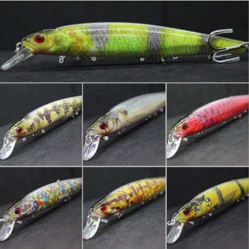 WLure 14cm 24g Minnow Weight Transfer System Long Casting Lifelike High Quality Hooks Fishing Jerkbait Fishing Lure HM774