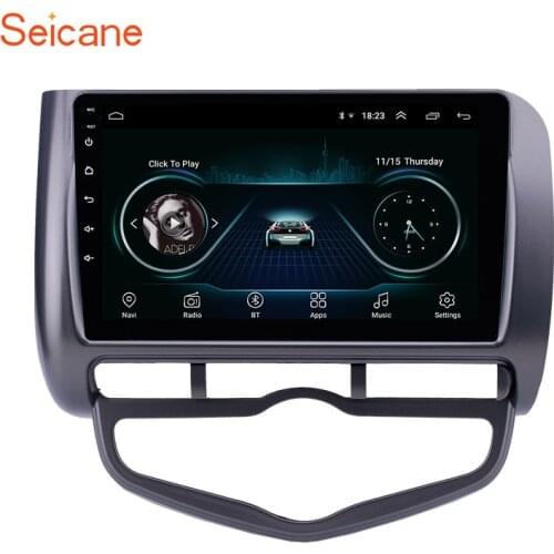 Seicane Android 10.0 Car Unit Radio for 2006 Honda Jazz City Auto AC RHD GPS Navigation USB AUX support Carplay OBD Digital TV