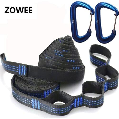 Super Strong Camping Hammock Strap Hanging Hammock Belt Hamaca for Camping,Traveling,Portable Hanging Tree Rope Free shipping