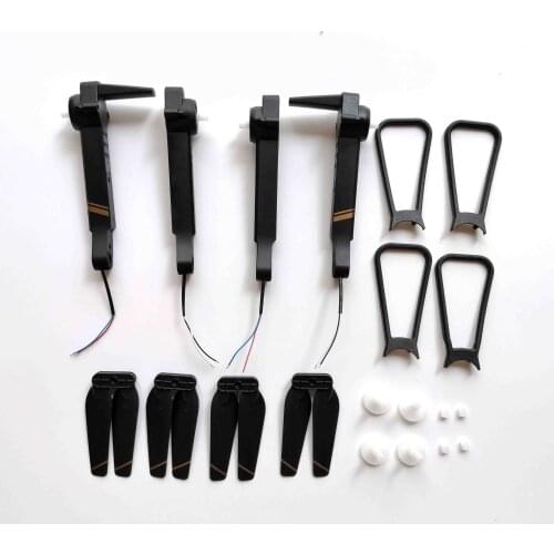 V4 Rc Drone 4k HD WiFi fpv Quadcopter Helicopter Spare Parts arm Propeller Engines blade guard Gear Accessories