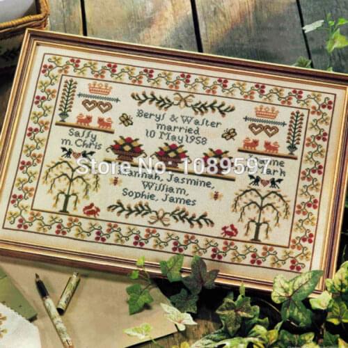 Fishxx Cross-Stitch,Col136-1 [our anniversary] special day,100% accurate pattern,11CT kit
