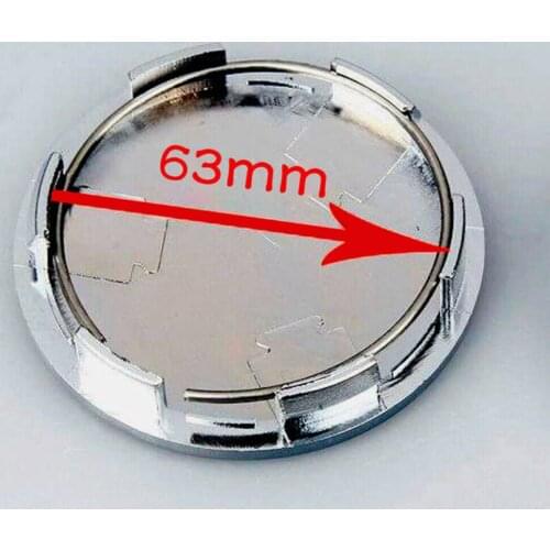 Replacement Wheel Center Hub Cap Silver Chrome Kit Part Professional Universal Accessories