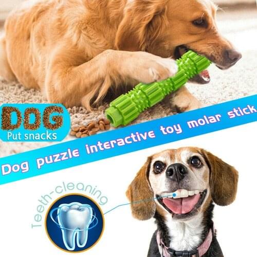 Dog Chew Toy, Leak Fodd, Rubber Teeth Cleaning Toy, Aggressive Chewers, Treat Dispensing Squeak Toy, Rubber Dog Toy