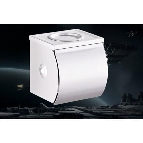 1PC Toilet Paper Holders Bathroom Accessories Salle Debain Space Aluminum Toilet Paper In Contemporary Germany Technology J2006