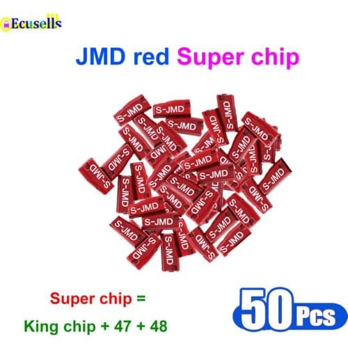50pcs/lot Original Handy Baby Multifunctional CBAY Super Red Chip Universal Chips Replace JMD 46/47/4C/4D/G/KING/48/T5 Chip