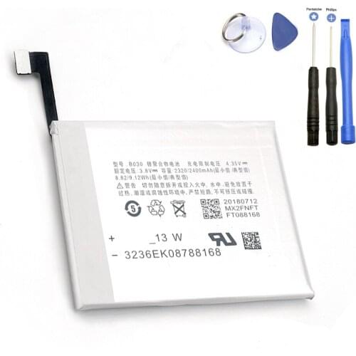 ISUNOO 2320mah B030 Battery forMeizu MX3 M351 M353 M355 M356 MX 3 Mobile Phone replacement Battery with Repair Tools