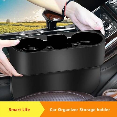 Auto Seat Gap Water Cup Drink Bottle Can Smart Phone Key Organizer Storage Holder Stand Multi-Function Auto Supplies Car Styling