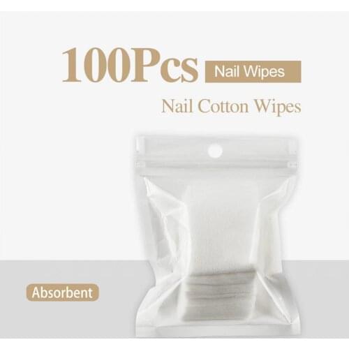 COSCELIA Lint-free Nail Polish Remover Wipes