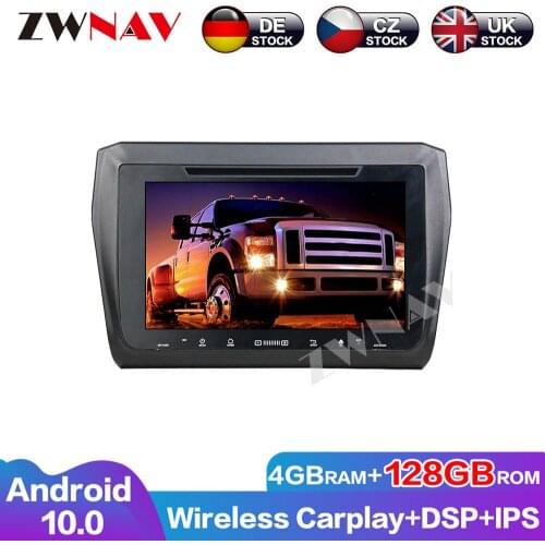 DVD Player Car GPS 4G+128G Android 10 Auto Radio Audio Navigation For Suzuki Swift 2017-2019 Stereo Multimedia Head Unit
