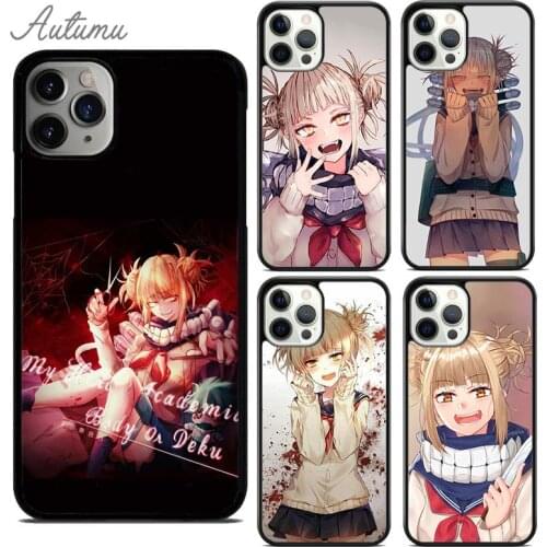Himiko Toga Manga Phone Case for iPhone 11 12 Pro Max mini X XR XS SE 2020 5 6S 7 8 Plus Samsung Galaxy S8 S9 S10 Cover shell