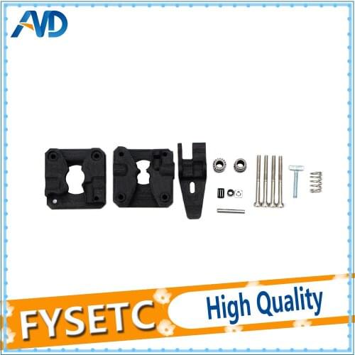 1 set Drivegear kit dual drive gear extruder kit Cloned Btech upgrade for Prusa i3 3d printer gear Mini Bowden Extruder