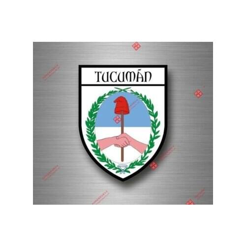 Beautiful Sticker Decal Souvenir Car Coat Arms Shield City Travel Argentina Tucuman Car Decal Decoration Laptop
