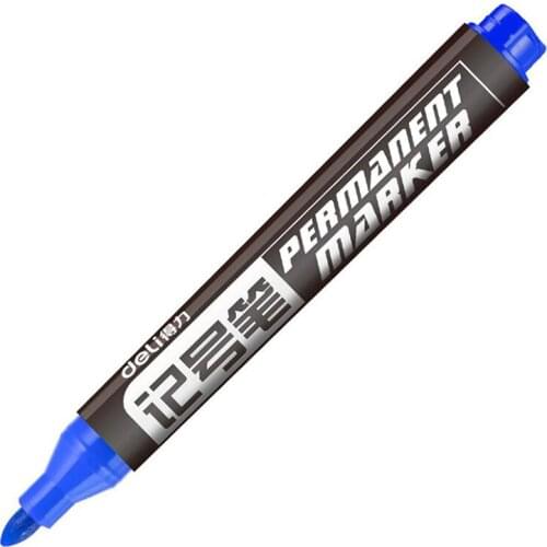 1pcs Oily Markers for White Board Waterproof Permanent Marker Pen Large Capacity Red Blue Color Highlighters