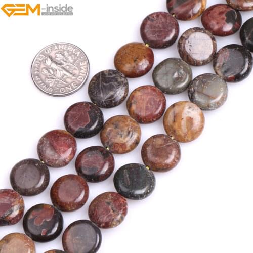 Natural Picasso Jaspers Stone Beads For Jewelry Making 12-16mm 15inches DIY Jewellery FreeShipping Wholesale Gem-inside
