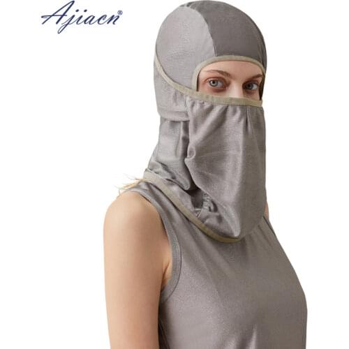 New Arrivals Electromagnetic radiation protection 100% silver fiber head hood Mobile phone, computer EMF shielding head hood