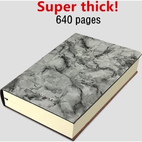 Super Thick! 640 Pages Ruled Notebook A5 Daily Notebook Life Records Best for 3-4 Years Writing