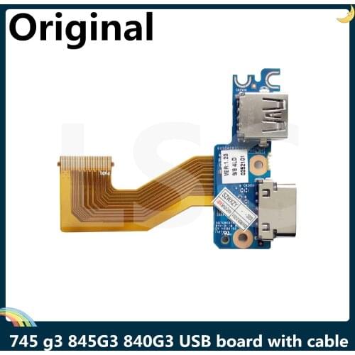 LSC Original USB Small Board Suitable For HP 745 G3 845 G3 840 G3 USB Interface Board With Cable 6050A2835701