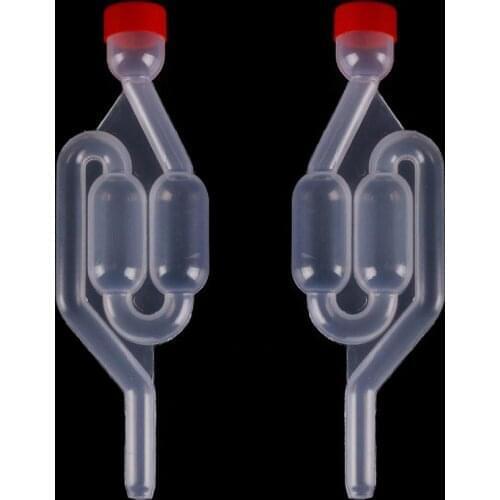 Plastic Homemade Air Lock Air Water Sealed Exhaust Valve Homebrew Wine Fermentation Tool Homemade Winemaking Accessories