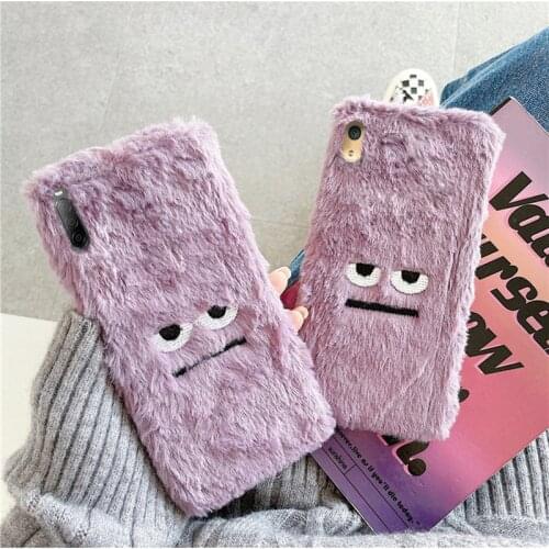 Hot Purple Monster Case For Sony Xperia X XA XA1 XA2 Ultra L1 L2 L3 E5 XZ XZ1 XZ2 Compact XZ3 M4 Aqua Z3 Z5 Premium Phone Cover