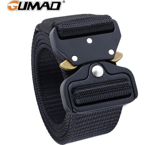 Outdoor Heavy Utility Military Duty Tactical Belt Combat Airsoft Police Hunting Waist Straps SWAT Waistband Gear Equipment Men