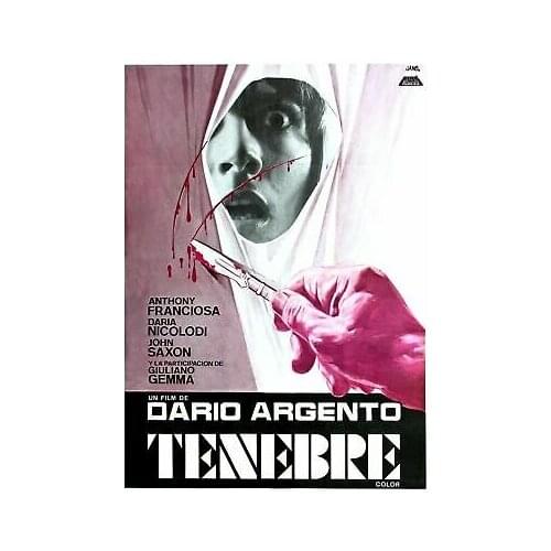 TENEBRE Movie Art Film Print Silk Poster Home Wall Decor 24x36inch