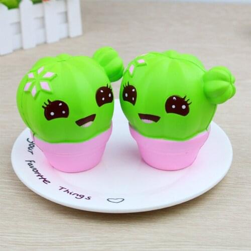 Squish prickly pear Soft Exquisite Fun Toys Scented plant Squishy Slow Rising Stress Reliever Squeeze Toys