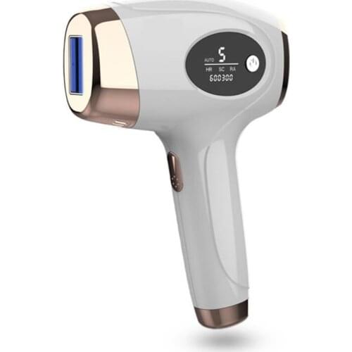 IPL Photon Hair Removal Device Freezing Point Integrated Laser Hair Removal Device 5-speed Lcd Household Lip Hair Shaver