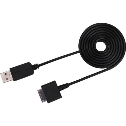 1m/3.28ft 2 in 1 USB Data Sync Charging Cable Lead for Sony PSP GO with US Plug AC Power Adapter Charger