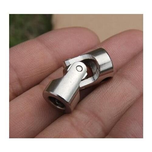 1pc Metal Universal Joint Brushless Shaft Coupling For RC Car Boat Toy 5 Sizes