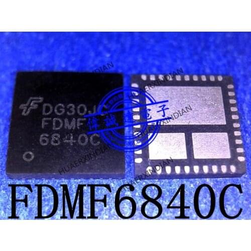 1Pieces New Original FDMF6840C FDMF 6840C QFN40 1 In Stock Real Picture